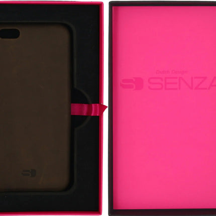 Senza Raw Leather Cover Apple Iphone 6/6S Chestnut Brown Senza
