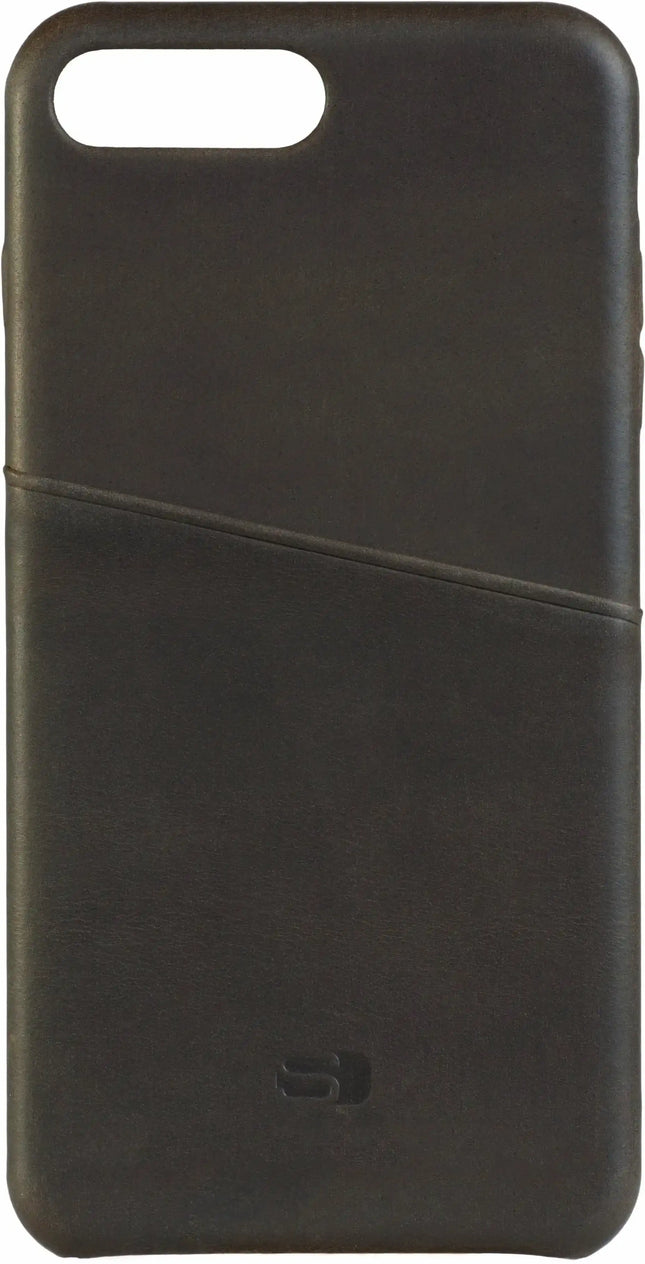 Senza Raw Leather Cover With Card Slot Apple Iphone 7 Plus/8 Plus Chestnut Brown Senza