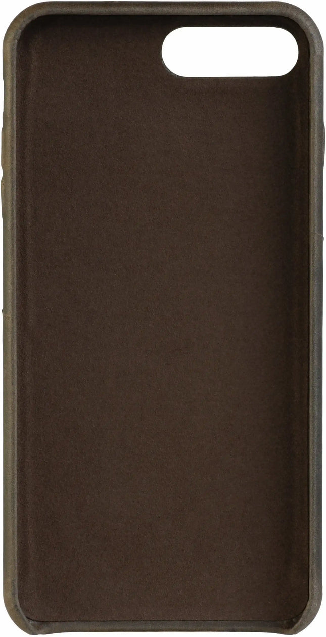 Senza Raw Leather Cover With Card Slot Apple Iphone 7 Plus/8 Plus Chestnut Brown Senza