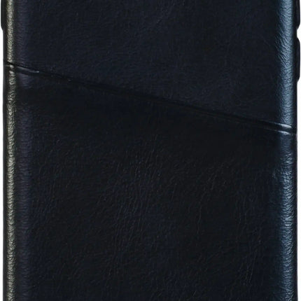 Senza Pure Leather Cover With Card Slot Apple Iphone 7/8/Se (2020/2022) Deep Black Senza