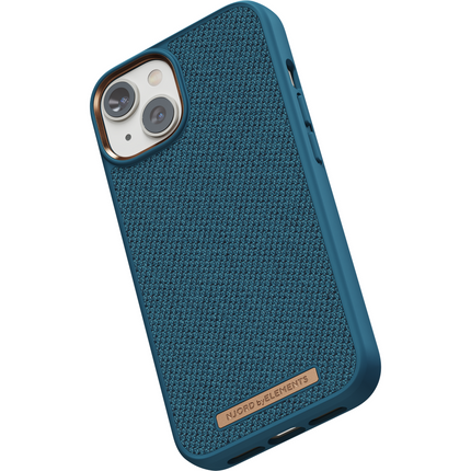 Njord Collections Case iPhone 14 Plus - Fabric Tonal - Deep Sea