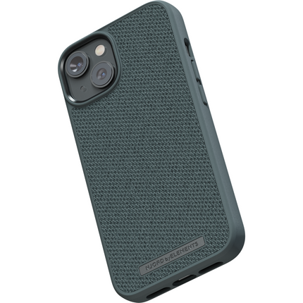 Njord Collections Case iPhone 14 Plus - Fabric Tonal - Dark Grey