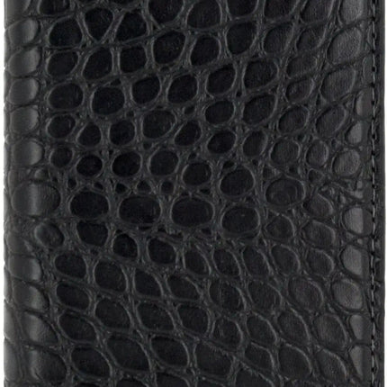 Mobilize Premium Gelly Book Case Samsung Galaxy S7 Alligator Midnight Black Mobilize