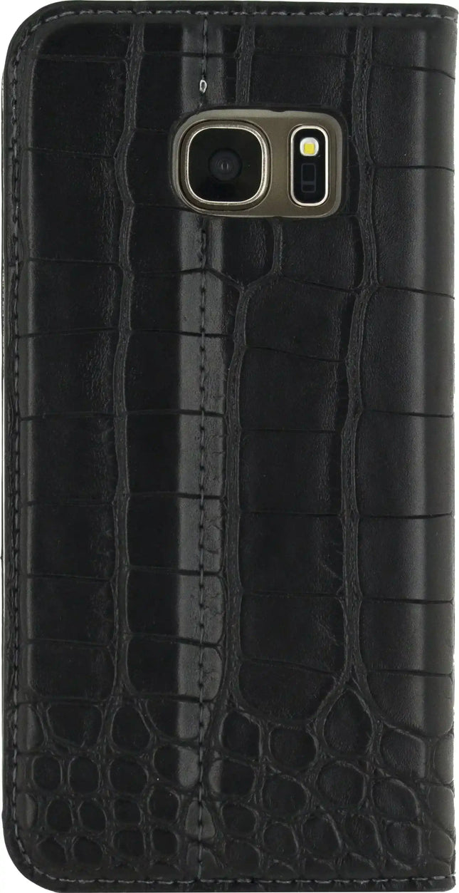 Mobilize Premium Gelly Book Case Samsung Galaxy S7 Alligator Midnight Black Mobilize
