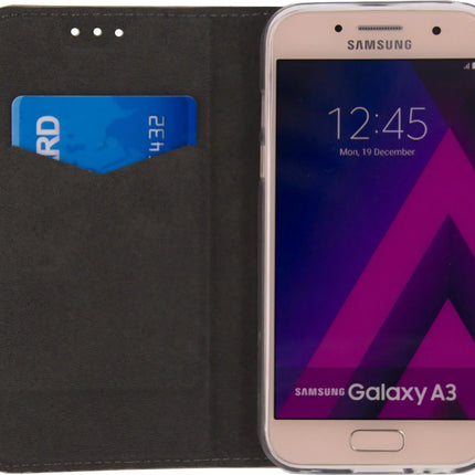 Mobilize Premium Gelly Book Case Samsung Galaxy A3 2017 Soft Pink Mobilize