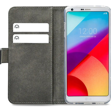 Mobilize Classic Gelly Wallet Book Case Lg G6 Black Mobilize