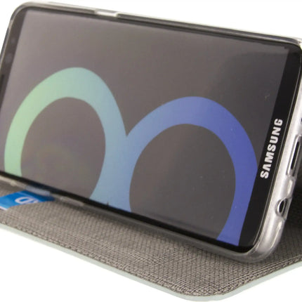 Mobilize Premium Gelly Book Case Samsung Galaxy S8+ Alligator Mystic Blue Mobilize