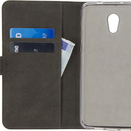 Mobilize Classic Gelly Wallet Book Case Lenovo P2 Black Mobilize