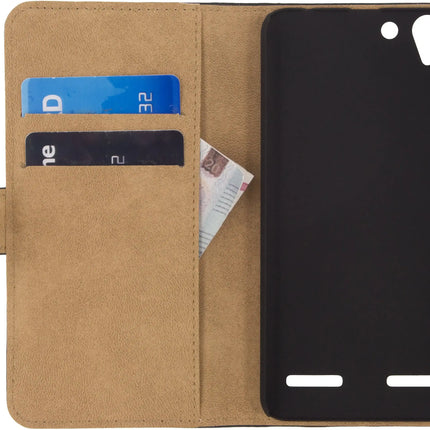 Mobilize Classic Wallet Book Case Lenovo K5 Black Mobilize