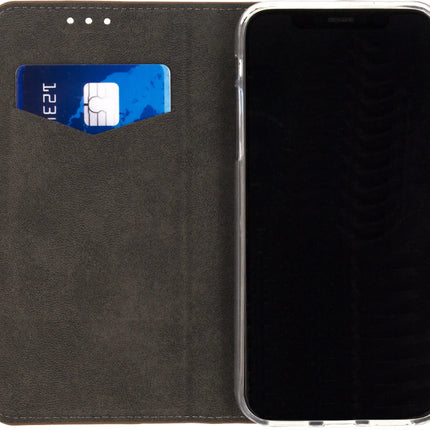 Mobilize Premium Gelly Book Case Apple Iphone X/Xs Brown Mobilize