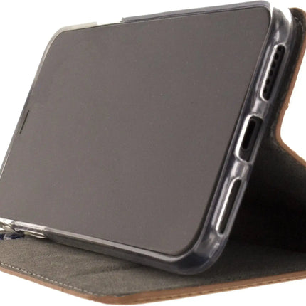 Mobilize Premium Gelly Book Case Apple Iphone X/Xs Brown Mobilize