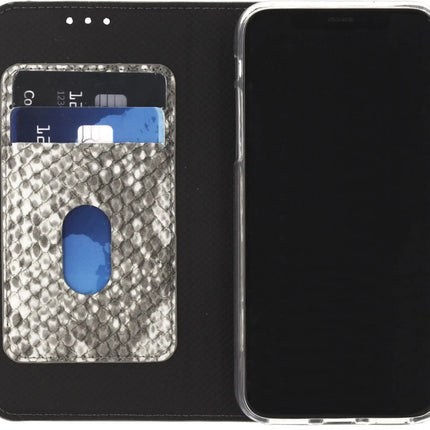 Mobilize Special Premium Gelly Book Case Apple Iphone X/Xs Snake Black Mobilize
