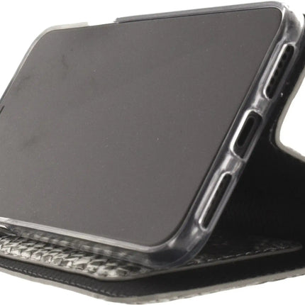 Mobilize Special Premium Gelly Book Case Apple Iphone X/Xs Snake Black Mobilize