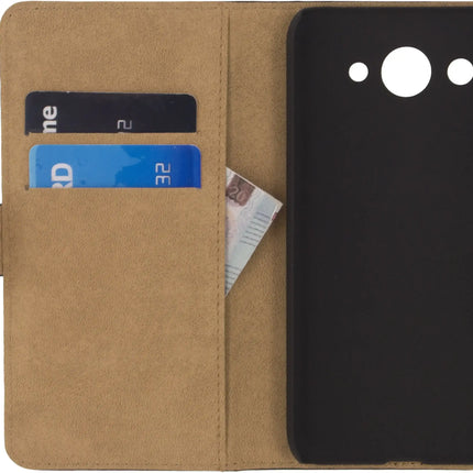 Mobilize Classic Wallet Book Case Huawei Y3 2017 Black Mobilize