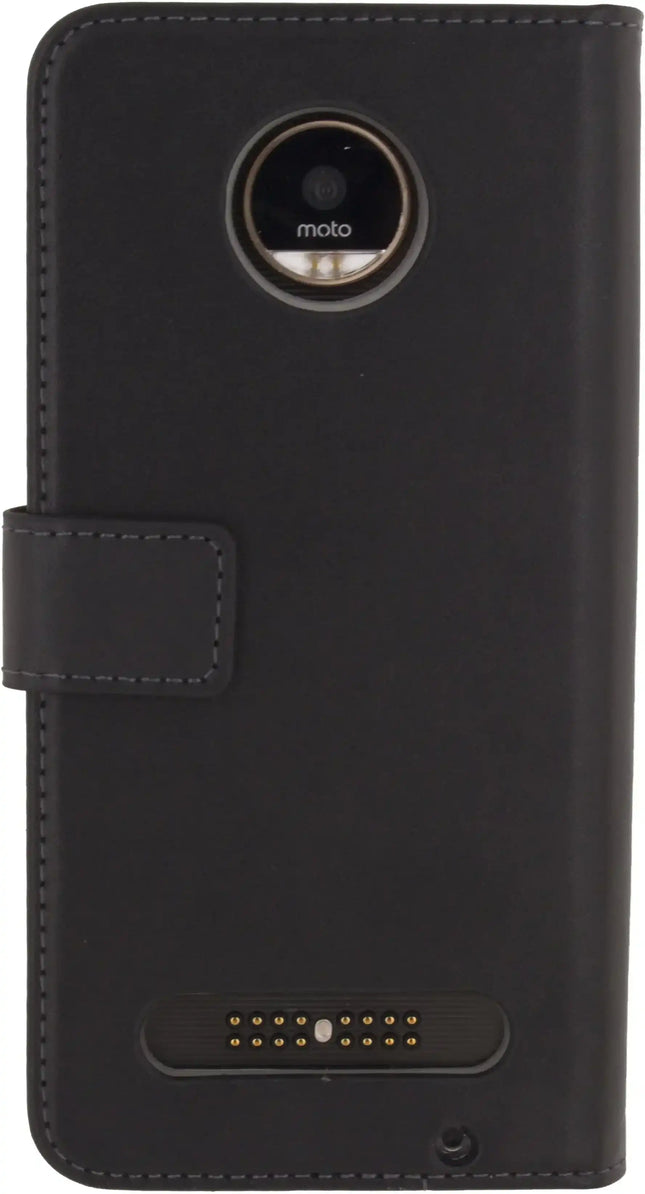 Mobilize Classic Gelly Wallet Book Case Motorola Moto Z2 Force Black Mobilize