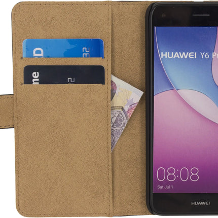 Mobilize Classic Wallet Book Case Huawei Y6 Pro 2017 Black Mobilize