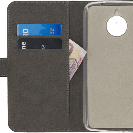 Mobilize Classic Gelly Wallet Book Case Motorola Moto E4 Plus Black Mobilize