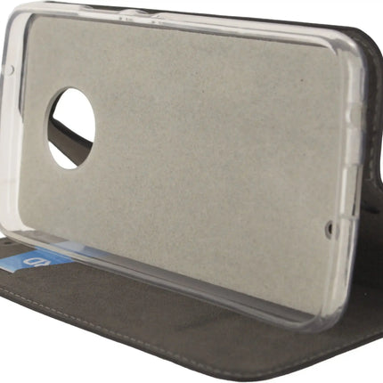 Mobilize Premium Gelly Book Case Motorola Moto X4 Black Mobilize