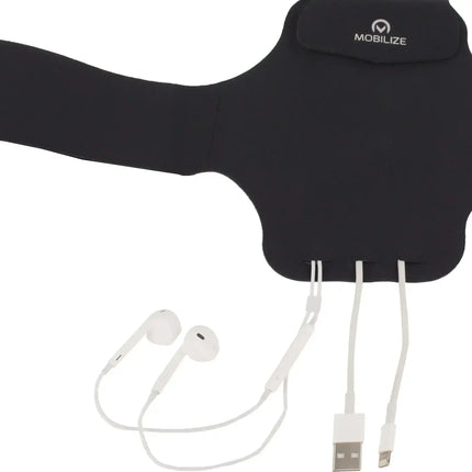 Mobilize Premium Universal Lycra Arm Strap 5" Black Mobilize