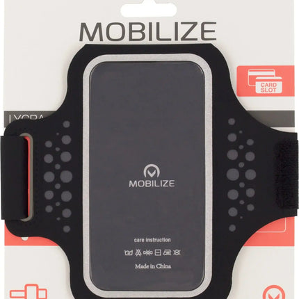 Mobilize Premium Universal Lycra Arm Strap 5" Black Mobilize