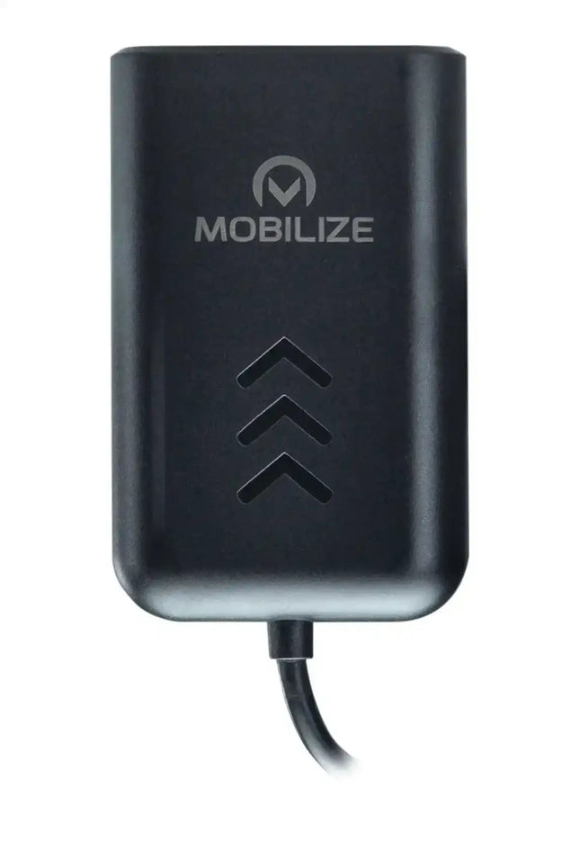 Mobilize Car Charger 3X Usb Front And Back Seat 42W Black Mobilize
