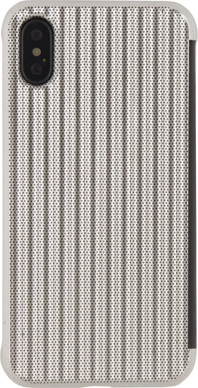 Mobilize Elegant Book Case Apple Iphone X/Xs Silver Mobilize