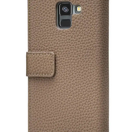 Mobilize Elite Gelly Wallet Book Case Samsung Galaxy A8 2018 Taupe Mobilize