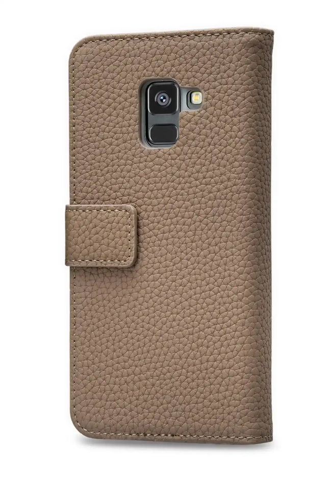 Mobilize Elite Gelly Wallet Book Case Samsung Galaxy A8 2018 Taupe Mobilize