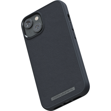 Njord Collections Case iPhone 14 Plus - Genuine Leather - Black