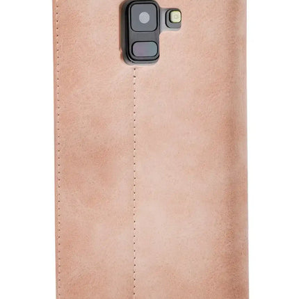 Mobilize Premium Gelly Book Case Samsung Galaxy A8 2018 Soft Pink Mobilize