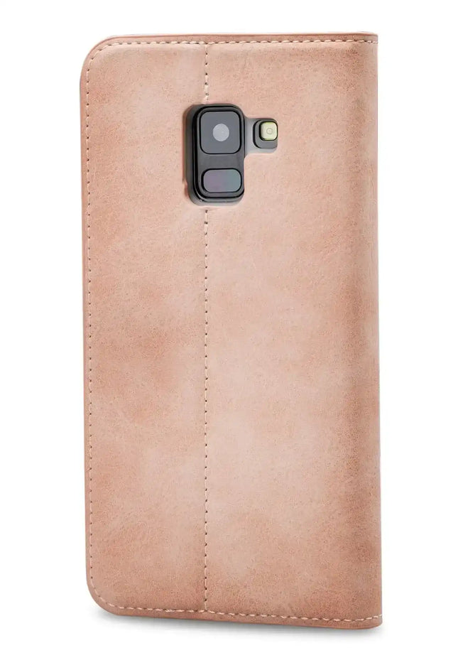 Mobilize Premium Gelly Book Case Samsung Galaxy A8 2018 Soft Pink Mobilize