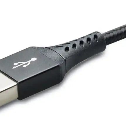 Mobilize Strong Nylon Cable 3In1 Usb To Micro Usb, Usb-C, Apple Mfi Lightning 1.5M Black Mobilize