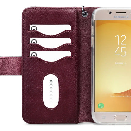 Mobilize 2In1 Gelly Zipper Case Samsung Galaxy J5 2017 Bordeaux Mobilize