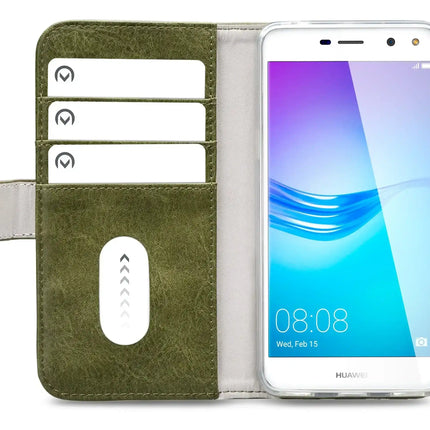 Mobilize Elite Gelly Wallet Book Case Huawei Y5 2017/Y6 2017 Green Mobilize