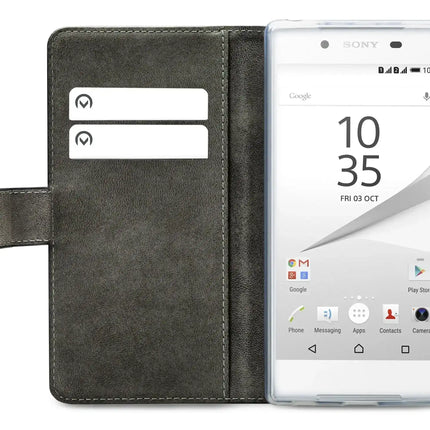 Mobilize Classic Gelly Wallet Book Case Sony Xperia Z5 Black Mobilize