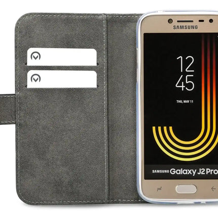 Mobilize Classic Gelly Wallet Book Case Samsung Galaxy J2 Pro 2018 Black Mobilize