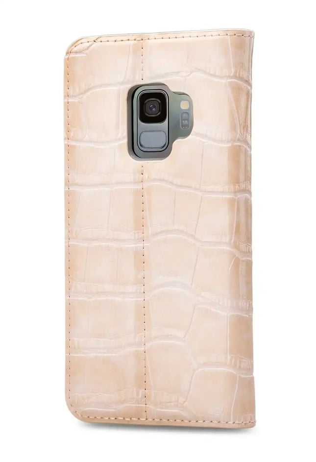 Mobilize Premium Gelly Book Case Samsung Galaxy S9 Alligator Coral Pink Mobilize