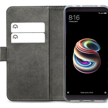 Mobilize Classic Gelly Wallet Book Case Xiaomi Redmi 5 Plus Black Mobilize