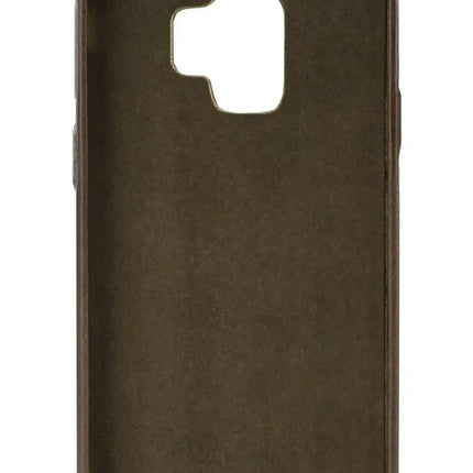 Senza Desire Leather Cover With Card Slot Samsung Galaxy S9 Burned Olive Senza