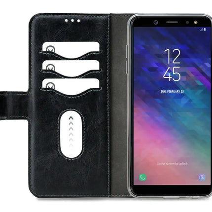 Mobilize 2In1 Gelly Wallet Case Samsung Galaxy A6+ 2018 Black Mobilize
