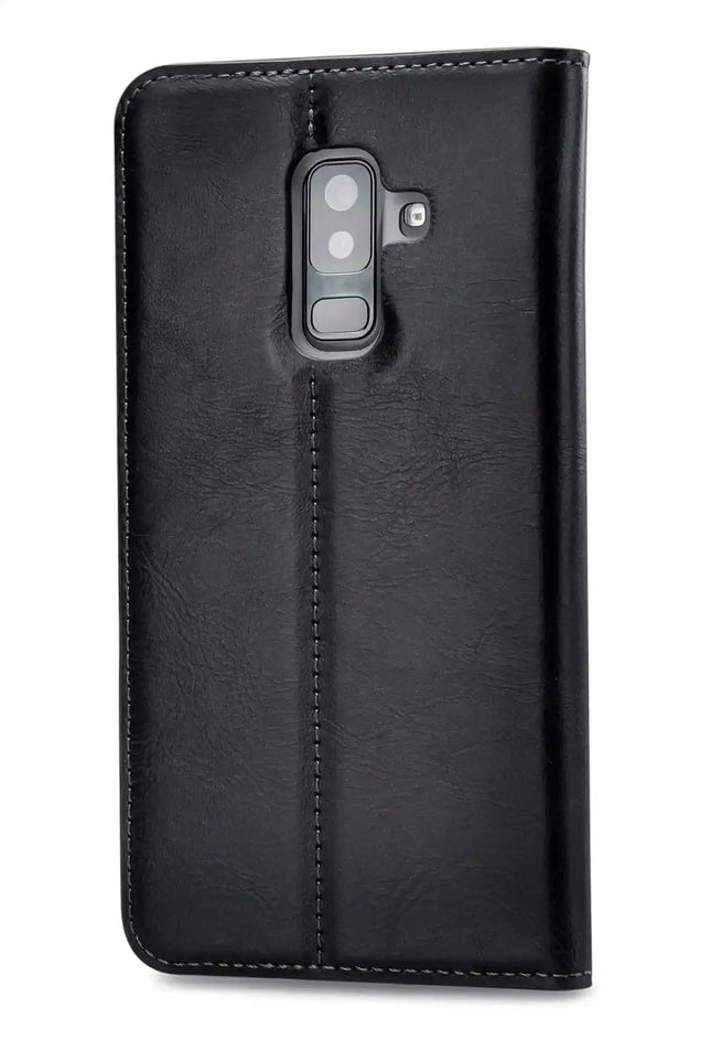 Mobilize Premium Gelly Book Case Samsung Galaxy A6+ 2018 Black Mobilize