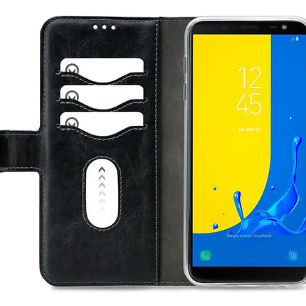 Mobilize 2In1 Gelly Wallet Case Samsung Galaxy J6 2018 Black Mobilize