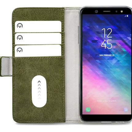 Mobilize Elite Gelly Wallet Book Case Samsung Galaxy A6+ 2018 Green Mobilize