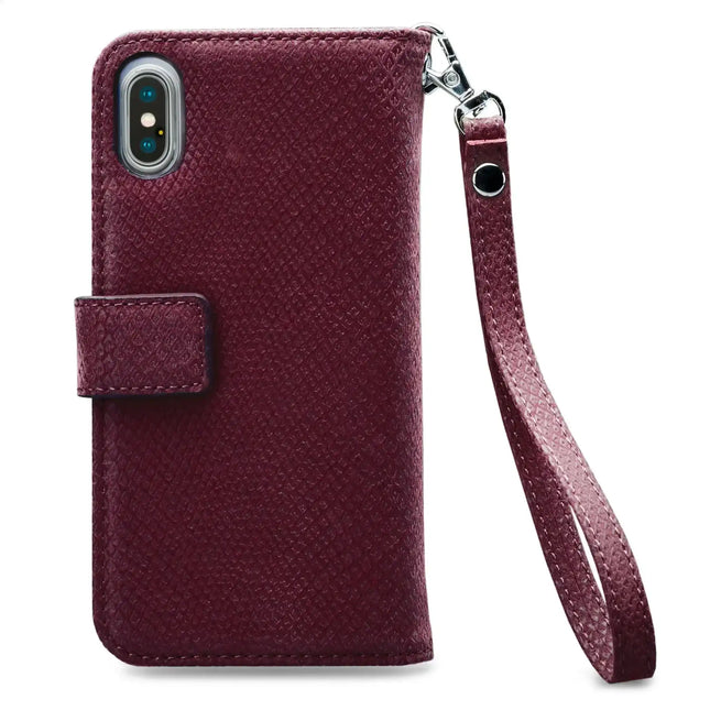 Mobilize 2In1 Gelly Zipper Case Apple Iphone Xs Max Bordeaux Mobilize