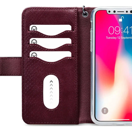 Mobilize 2In1 Gelly Zipper Case Apple Iphone Xs Max Bordeaux Mobilize