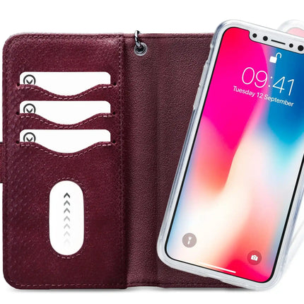 Mobilize 2In1 Gelly Zipper Case Apple Iphone Xs Max Bordeaux Mobilize