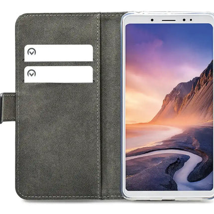 Mobilize Classic Gelly Wallet Book Case Xiaomi Mi Max 3 Black Mobilize