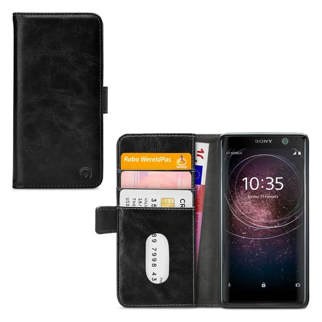 Mobilize Elite Gelly Wallet Book Case Sony Xperia Xa2 Plus Black Mobilize