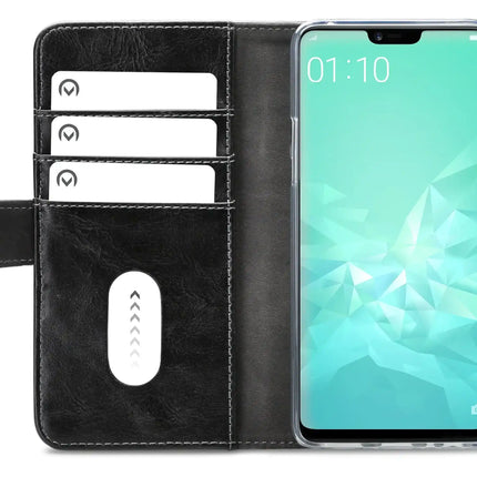 Mobilize Elite Gelly Wallet Book Case Oppo A3 Black Mobilize