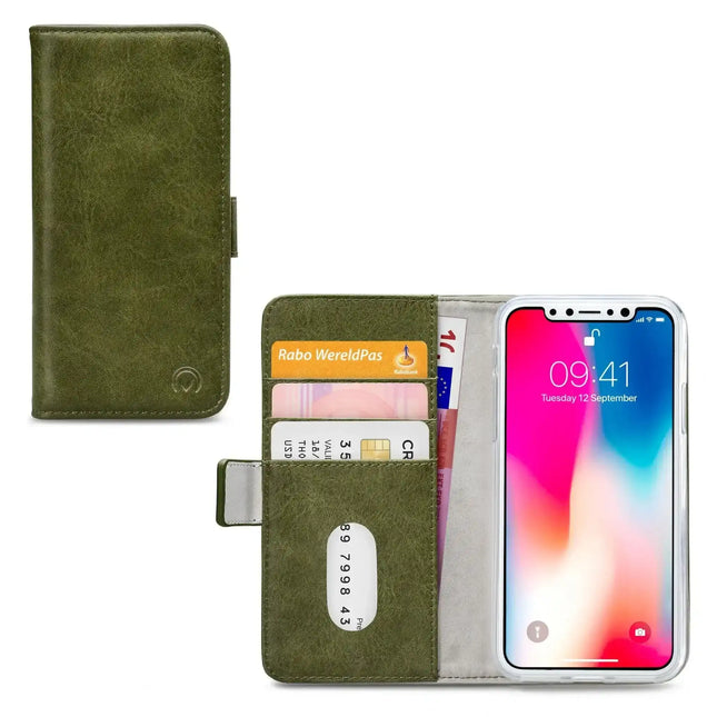Mobilize Elite Gelly Wallet Book Case Apple Iphone Xs Max Green Mobilize